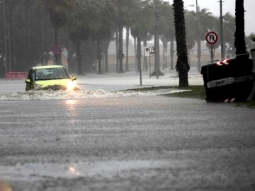 Fuertes lluvias en Cádiz