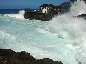 Fuerte temporal de viento en Canarias Fuerte temporal de viento en Canarias