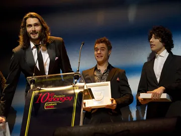 Sergio Mur, Adrián Rodríguez y Javier Calvo Sergio Mur, Adrián Rodríguez y Javier Calvo
