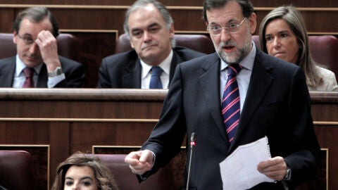 Mariano Rajoy en el Congreso