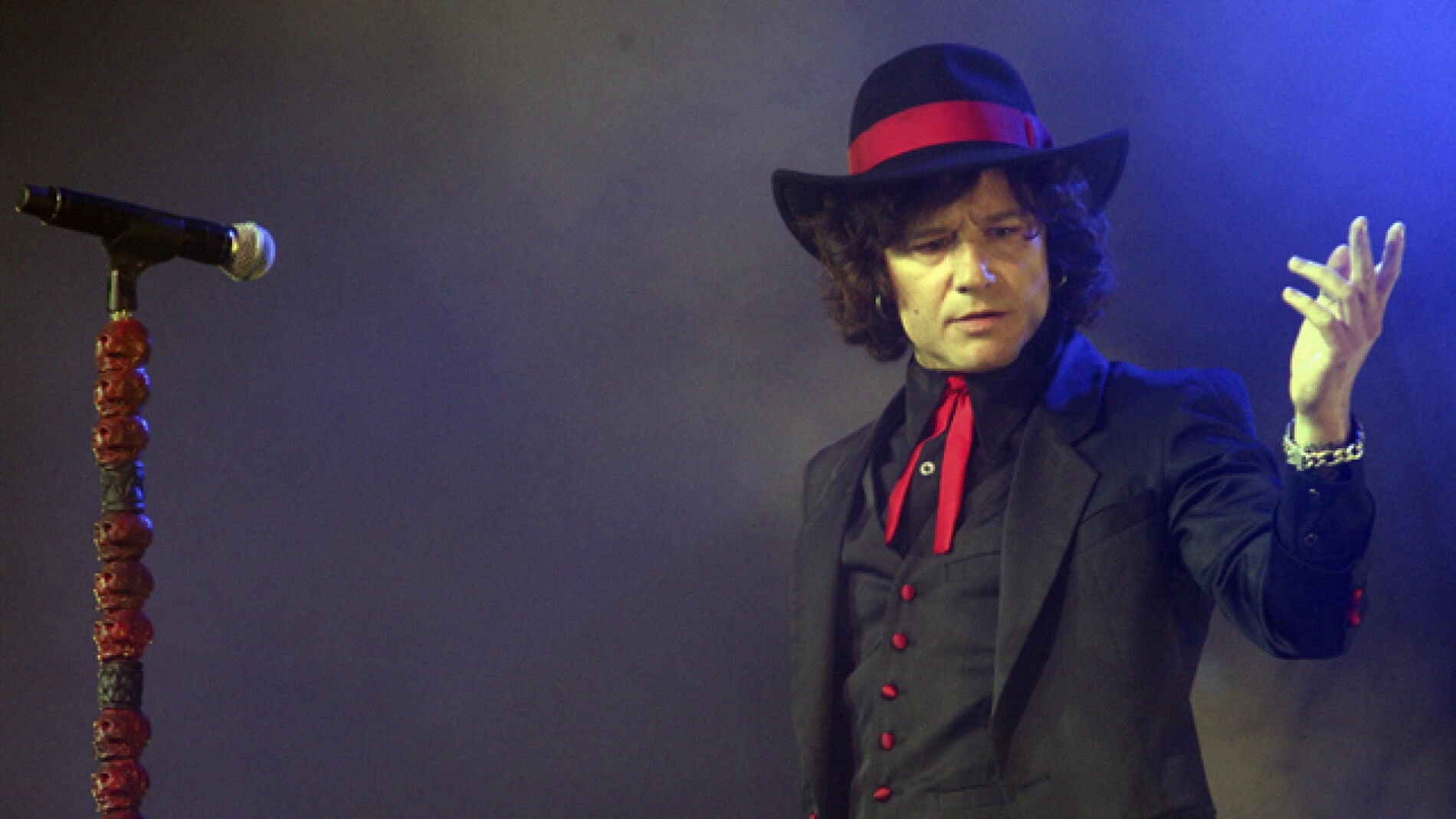Enrique Bunbury en su concierto madrile&ntilde;o