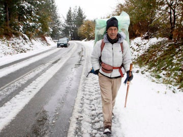 Temporal de nieve en Galicia