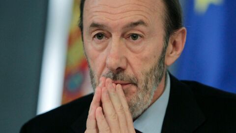 Rubalcaba tras el Consejo de Ministros
