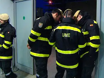 Miembros de la Unidad Militar de Emergencias Miembros de la Unidad Militar de Emergencias