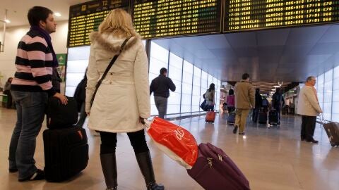 A la espera del vuelo