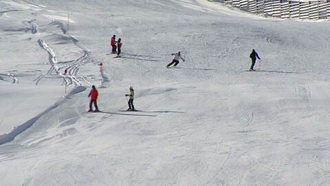 Un puente para esquiar