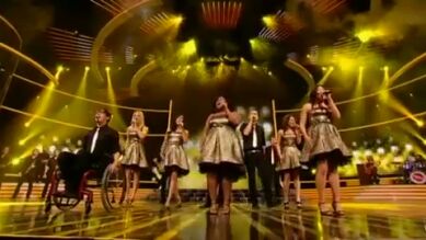 Los chicos de Glee deslumbran en 