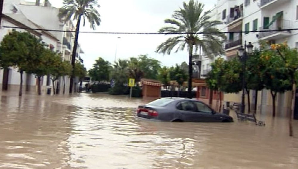 Inundaciones en Écija