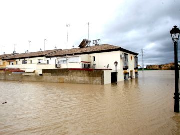 Lora del Río inundada por las lluvias