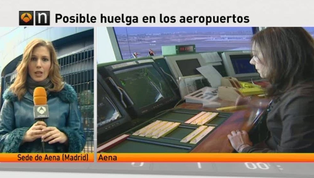 Posible huelga en los aeropuertos