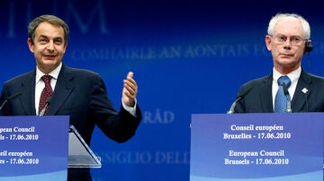Zapatero y Herman van Rompuy analizarán la crisis