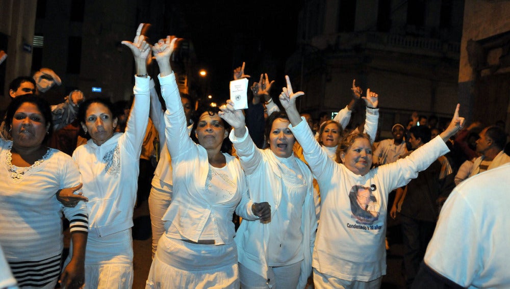 Las disidentes Damas de Blanco