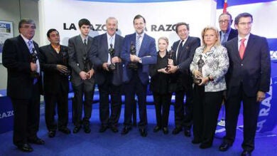 Vicente Del Bosque y María Dolores Pradera recogen sus Premios Alfonso Ussía 2010