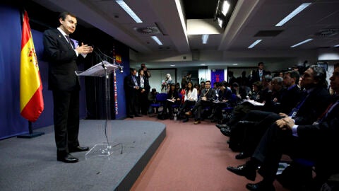 Zapatero en la cumbre de Bruselas