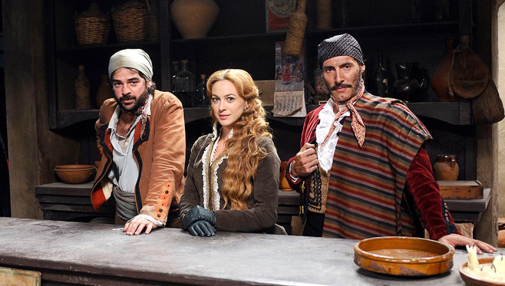 El chato ( Gaspar Écija), Sara Reeves y Juan Caballero