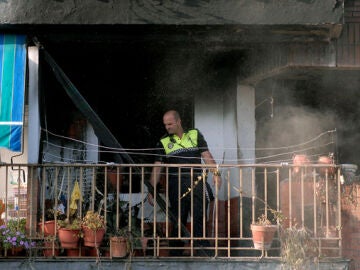 Incendio en una vivienda