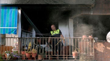 Incendio en una vivienda