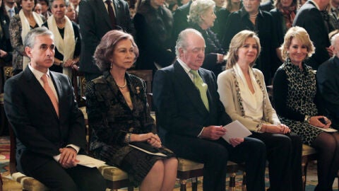 Los Reyes presiden el concierto del Orfe&oacute;n Donostiarra