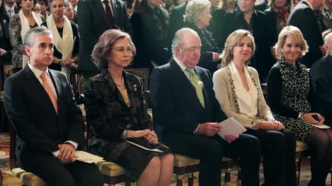 Los Reyes presiden el concierto del Orfeón Donostiarra Los Reyes presiden el concierto del Orfeón Donostiarra