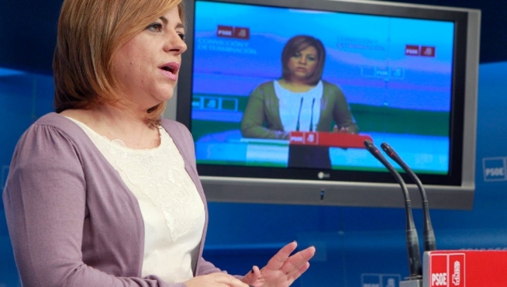 La responsable de Política Internacional del PSOE, Elena Valenciano