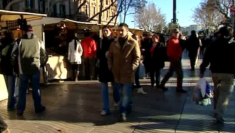 Carteristas en Barcelona
