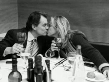 Artur Mas con su mujer Artur Mas con su mujer