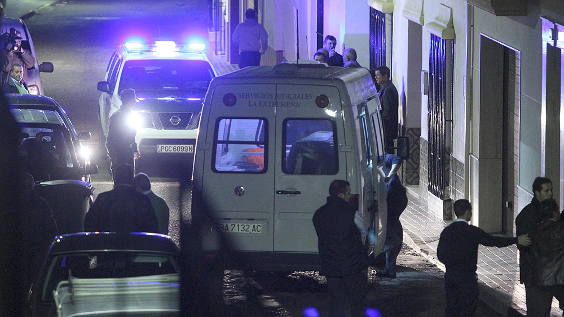 Operativo policial en Badajoz Operativo policial en Badajoz