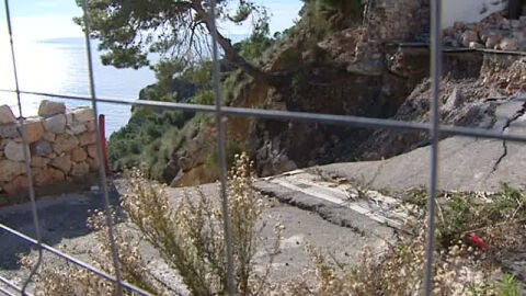 Derrumbes en Granada