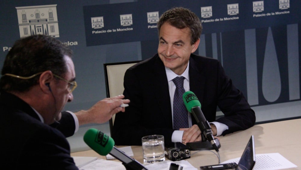 Herrera entrevista a Zapatero en Onda Cero
