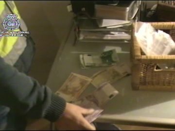 Dinero incautado en la 'operación caloco'