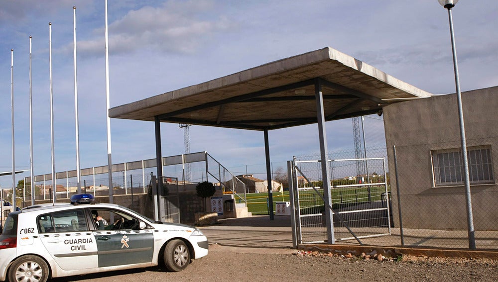 Campo de fútbol donde falleció el joven