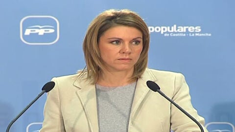 Cospedal: "El cambio es m&aacute;s necesario que nunca para la confianza en la econom&iacute;a"