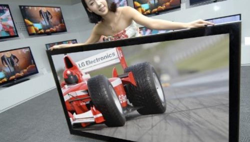 Crean televisor que emite en 3D sin gafas para Kinect