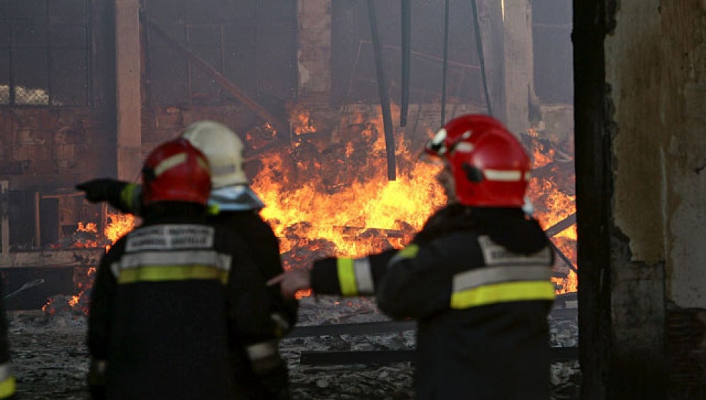 Incendio en Castellón