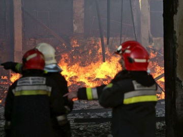 Incendio en Castellón Incendio en Castellón