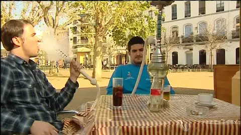 Braseros en las terrazas de los bares Braseros en las terrazas de los bares