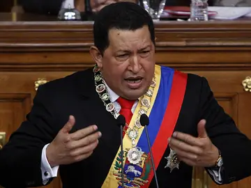 El presidente venezolano Hugo Chávez El presidente venezolano Hugo Chávez