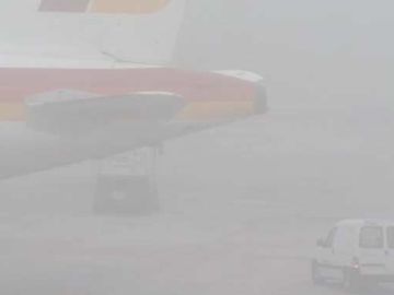 Niebla en Barajas