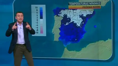 La previsión del tiempo, 19-01-2011, noche La previsión del tiempo, 19-01-2011, noche