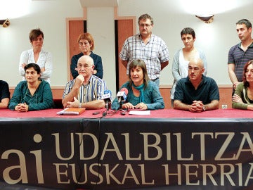 Rueda de prensa de Udalbiltza