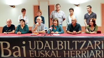 Rueda de prensa de Udalbiltza