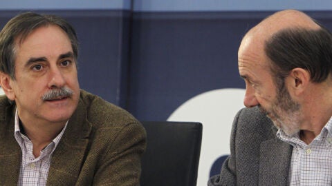 Rubalcaba con Valeriano G&oacute;mez