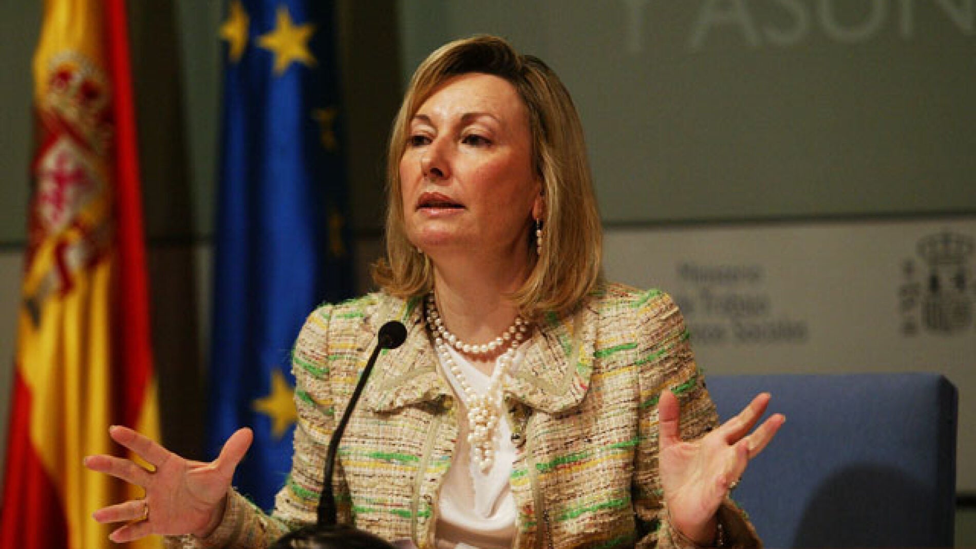 Amparo Valcarce, miembro del PSM
