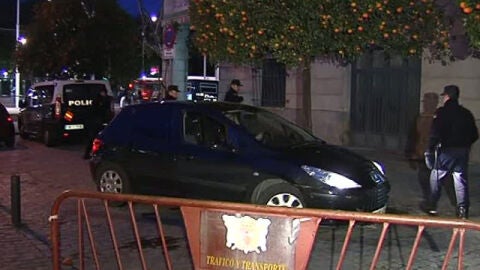 Llegada de 'El Cuco' a los juzgados 