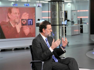 Mariano Rajoy en Antena 3