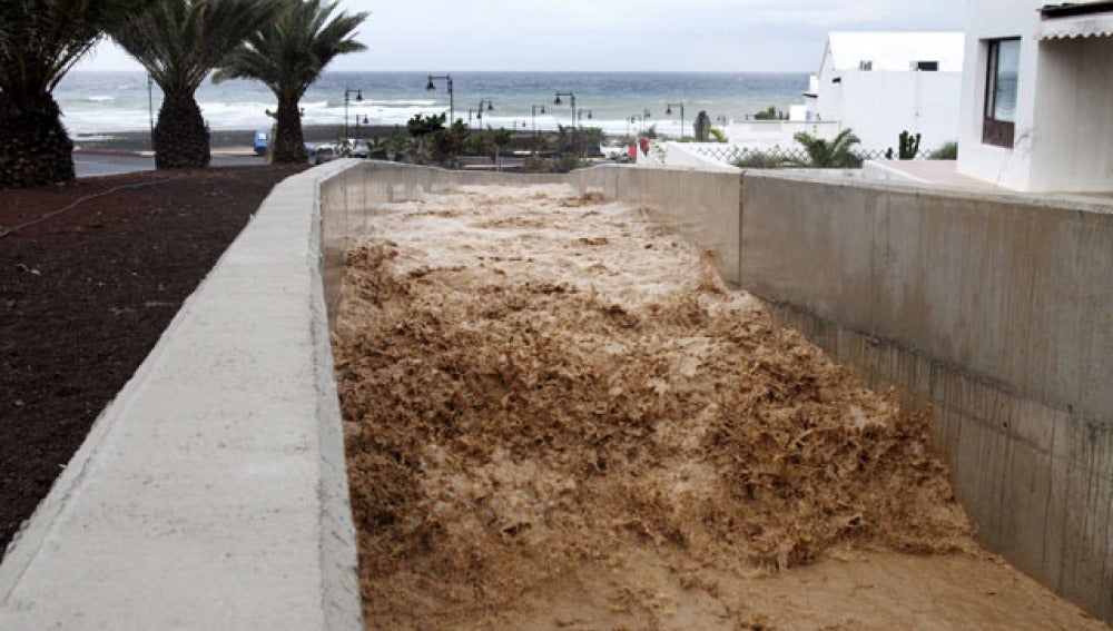 Lluvias en Canarias