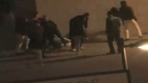 Brutal pelea en Granada