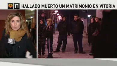Un sólo disparo acabó con la vida del matrimonio fallecido en Vitoria Un sólo disparo acabó con la vida del matrimonio fallecido en Vitoria