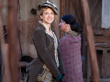 Sara Reeves a su llegada a Arazana Sara Reeves a su llegada a Arazana