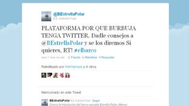 ¡Queremos que Burbuja se haga un twitter!